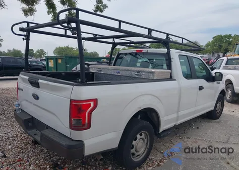 2017 Ford F-150 Xl из США, поврежденный, VIN 1FTEX1C81HFB35201